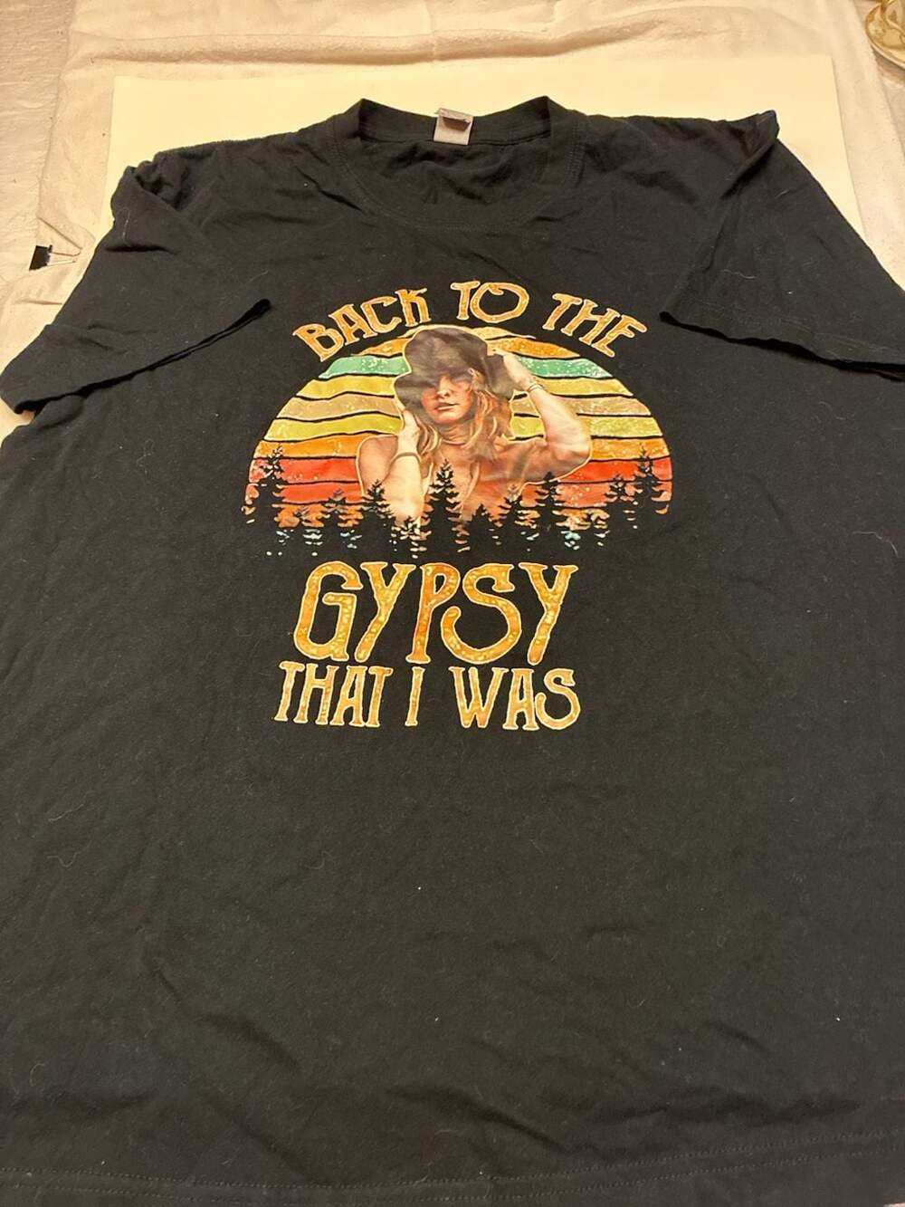 Stevie Nicks Back To The Gypsy That I Was Graphic T-Shirt